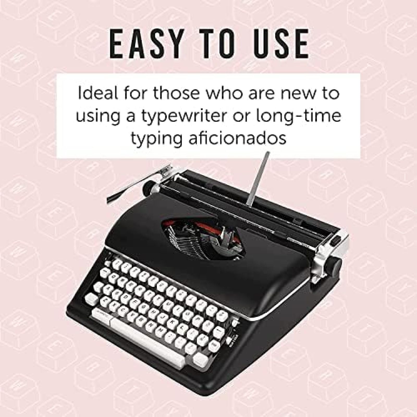 Amazon.co.jp: クリエイティブレトロタイプライター、手動レトロタイプ